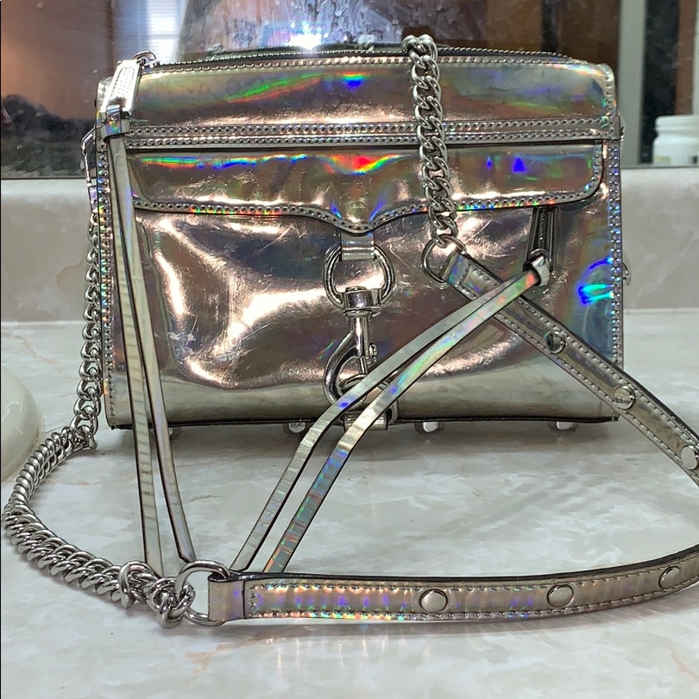 Rebecca Minkoff Iridescent MAC Crossbody Purse 195 - Picture 4 of 8